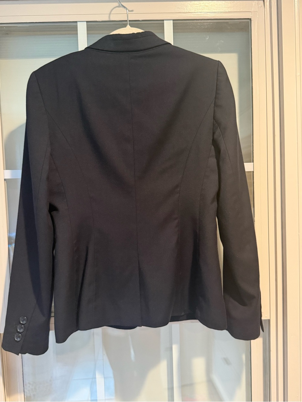 Navy Three Piece Women's Suit from The Limited (jacket, skirt, pants) - Picture 10 of 13